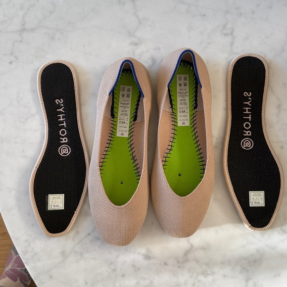 Rothy's The Square Women's Slip-On Shoes, Squared-Toe Flats - Picture 6 of 6